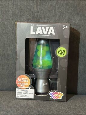 Lava Squishy NWT (green/blue)